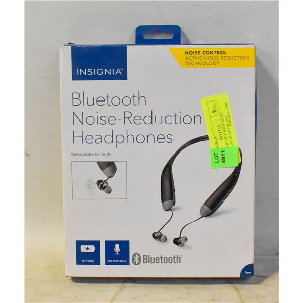 INSIGNIA BLUETOOTH NOISE REDUCTION HEADPHONES