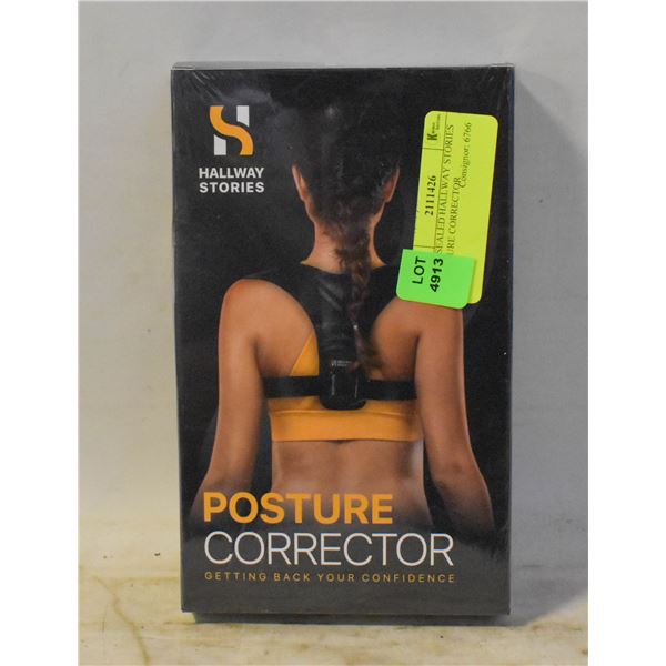 NEW SEALED HALLWAY STORIES POSTURE CORRECTOR