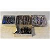 Image 1 : 4 BOXES OF NEW SUNGLASSES DIFFERENT COLOURS