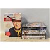 Image 1 : JOHN WAYNE D.V.D'S INCLUDES BOX SET ALL TOGETHER