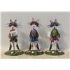 Image 1 : 3 TIN GOLFING CAT ORNAMENTS NEW