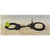 SET OF HEAVY METAL HANDCUFFS WITH KEYS