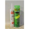 Image 1 : 1 CAN SPRAY FOAM AND 1 TUBE SILICONE. NEW