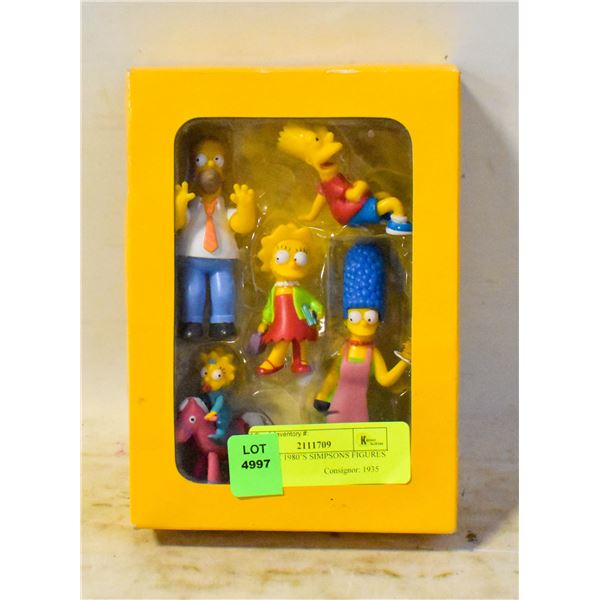 VINTAGE 1980’S SIMPSONS FIGURES