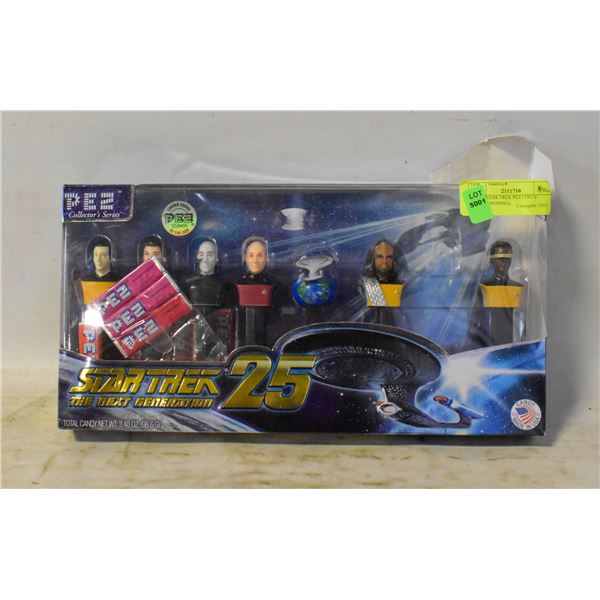 1980’S STAR TREK PEZ (TROY FIGURE MISSING)