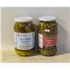 Image 1 : 1 JAR PICKLES 1 JAR CAPERS BB 11/24 & 4/25