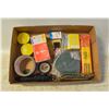BOX OF MISCELLANEOUS CAMPING GEAR