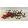 BOX OF EXTENSION CORDS VARIOUS SIZES