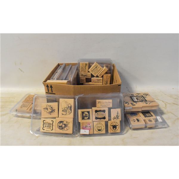 STAMPIN' UP WOOD STAMP SETS +