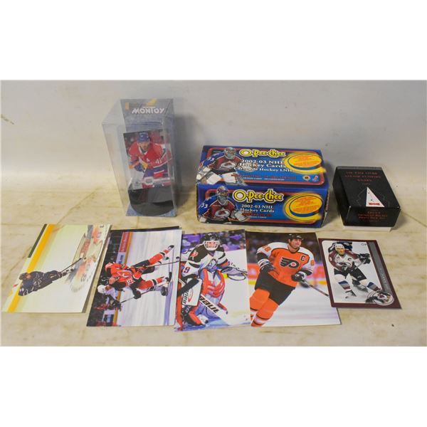 FLAT OF HOCKEY CARDS