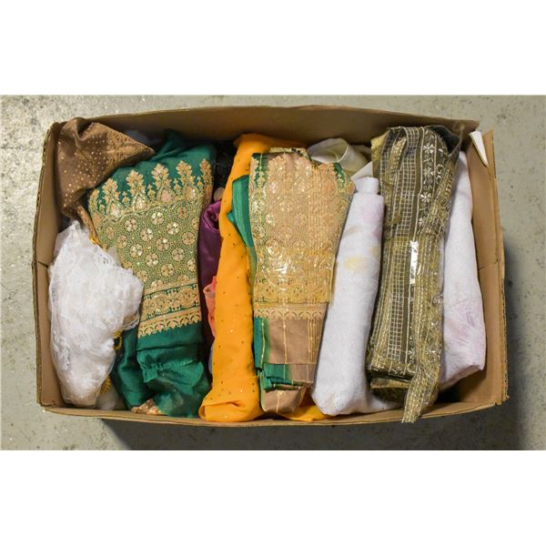 VERY UNUSUAL MATERIALS BEADED ETC