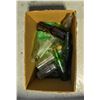 Image 1 : BOX OF OLD GLASS BOTTLES ASSORTED