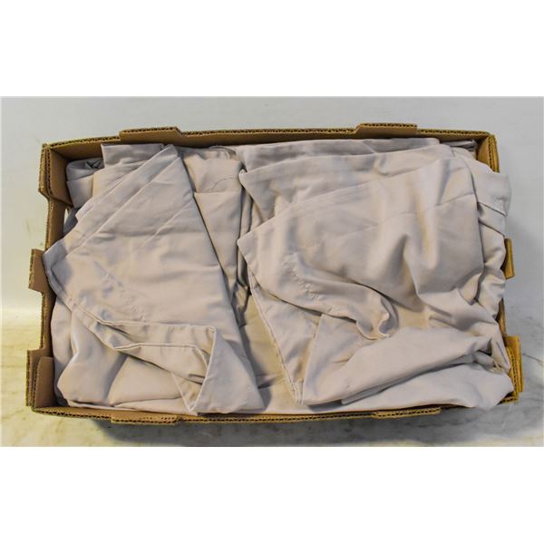 KING BEIGE DUVET COVER AND PILLOW CASES