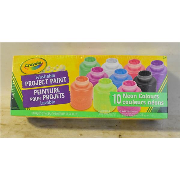 CRAYOLA WASHABLE PROJECT PAINT KIT