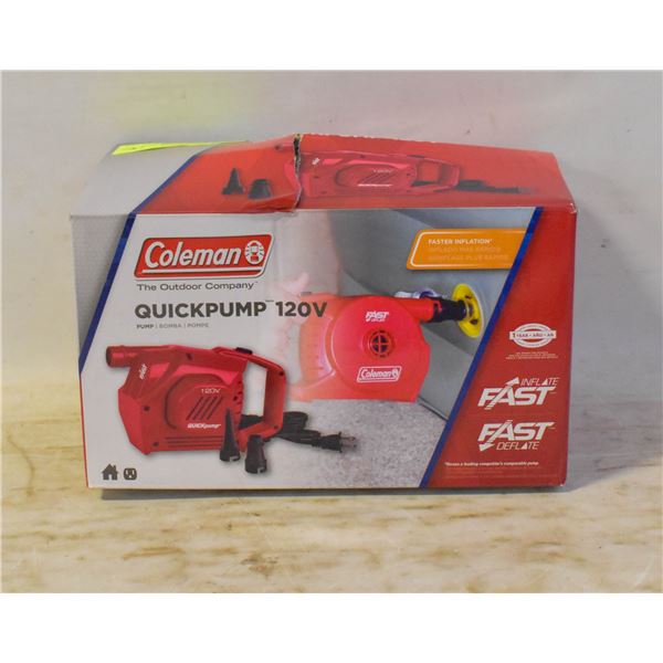 COLEMAN QUICKPUMP 120 V