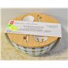 Image 1 : NEW PC PICNIC SALAD BOWL W/NESTED LID & SERVERS
