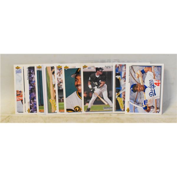 BASEBALL GREATS STRAWBERRY BONDS RIPKEN