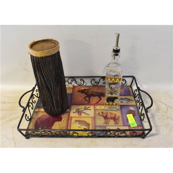 FISHING HOOK THEMED CANDLEHOLDER +