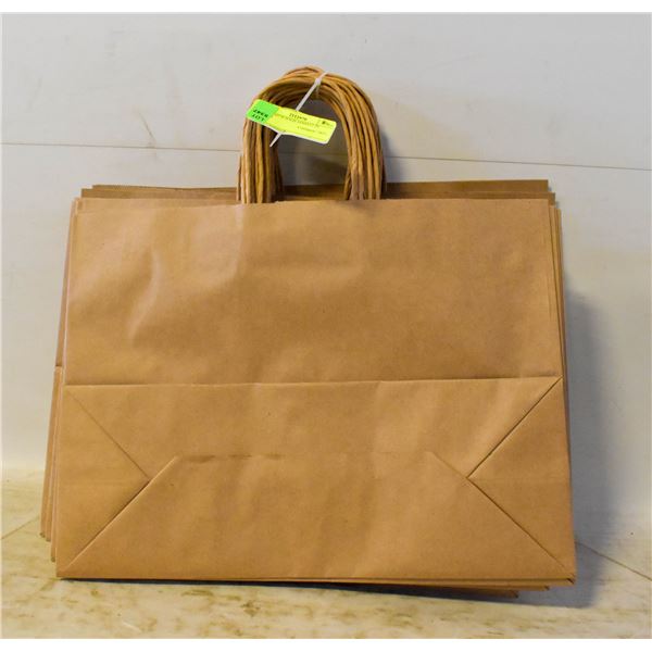 NEW PAPER BAGS 16X6X12 25 COUNT