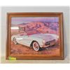 57 CORVETTE FRAMED PICTURE