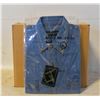 NEW MEN'S SHIRTS CASE OF 9 DENIM SIZE S