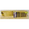 Image 1 : UNUSED BRASS COLOUR BASEBOARD AIR RETURN GRILLES