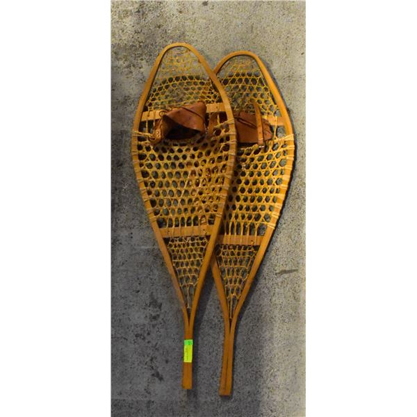 ANTIQUE SNOWSHOES- 43" LENGTH