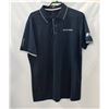 Image 1 : MEN'S GAVIN GREEN NAVY GOLF SHIRT SIZE L
