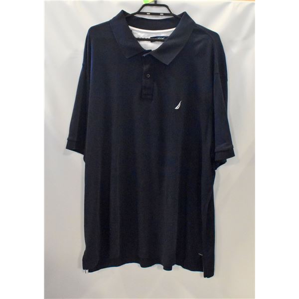 MEN'S NAUTICA NAVY GOLF SHIRT SIZE 3XL