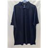Image 1 : MEN'S ADIDAS NAVY GOLF SHIRT SIZE 2XL