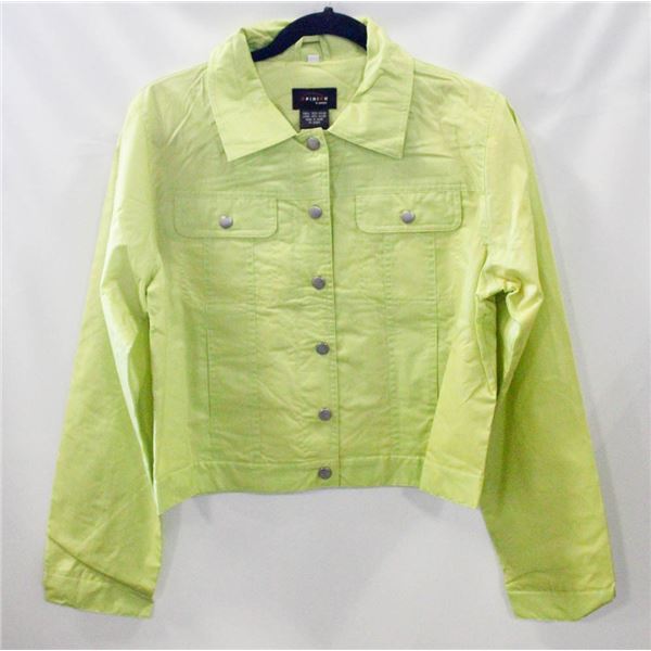 NEW GREEN RAIN COAT S/42