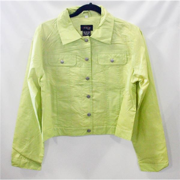 NEW GREEN RAIN COAT S/42