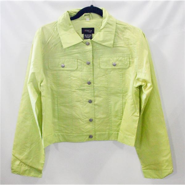 NEW GREEN RAIN COAT S/42