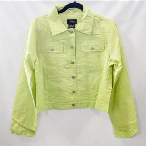 NEW GREEN RAIN COAT S/42