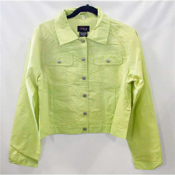 NEW GREEN RAIN COAT S/42