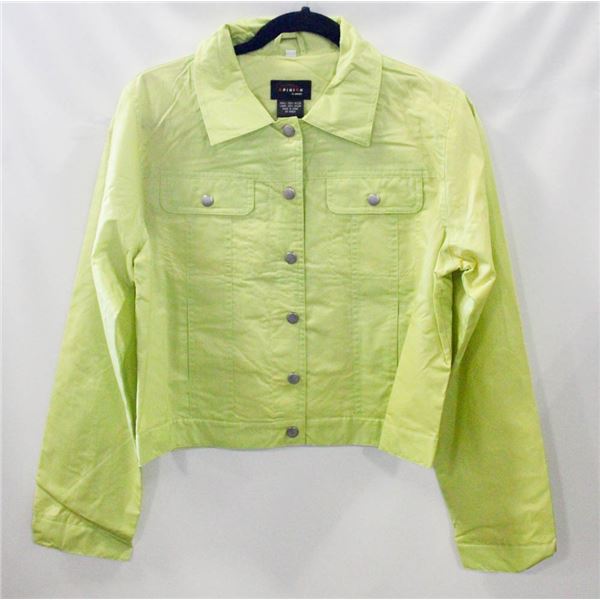 NEW GREEN RAIN COAT S/42