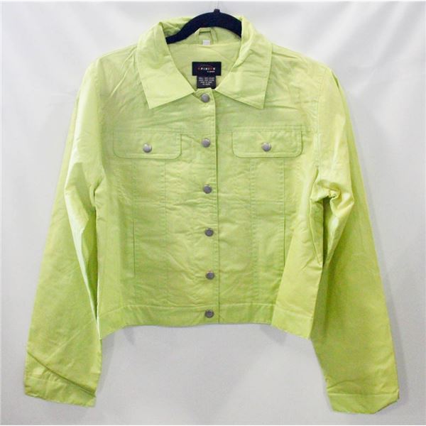 NEW GREEN RAIN COAT S/42
