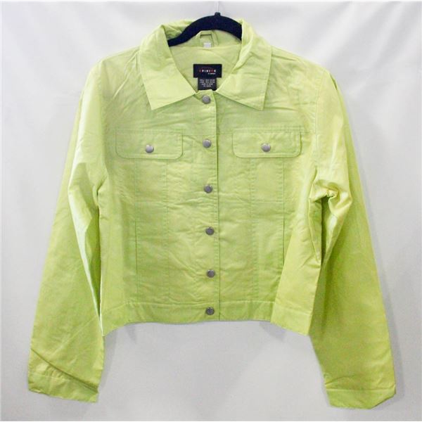 NEW GREEN RAIN COAT S/42