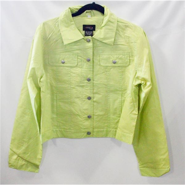NEW GREEN RAIN COAT S/42