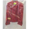 Image 1 : NEW LADIES SIZE 7 RED BLAZER BY LEGEND POP