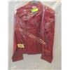 Image 1 : NEW LADIES SIZE 7 RED BLAZER BY LEGEND POP