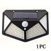 Image 2 : 100 LED WATERPROOF WALL SENSOR LAMP SOLAR CHARGING