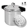 Image 1 : NEW UNIFULL 24QT PRESSURE CANNER W PRESSURE GAUGE