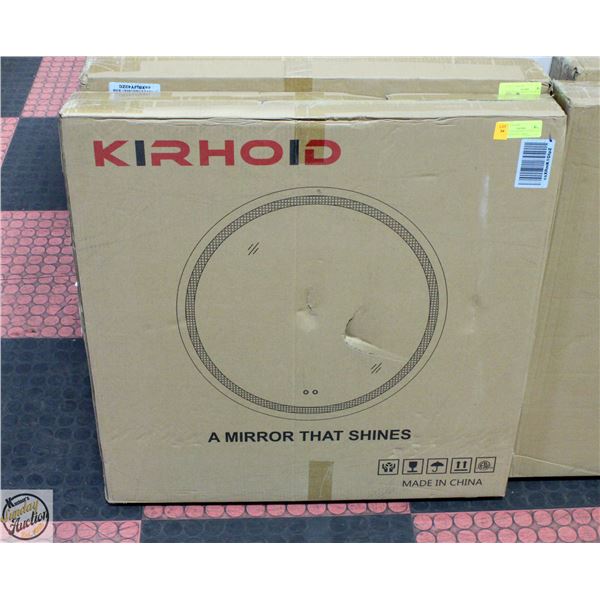 BRAND NEW KIRHOID 20 X 28" OVAL BATHROOM WALL MIRR