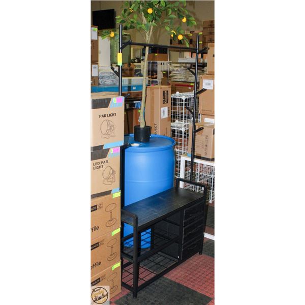 NEW ASSEMBLED SHOE BENCH/COAT RACK HALL TREE