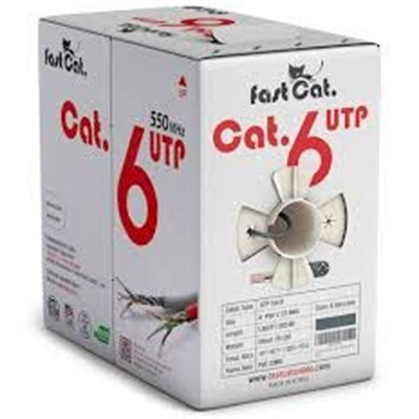 NEW WITH BOX 1000FT FAST CAT ETHERNET CABLE