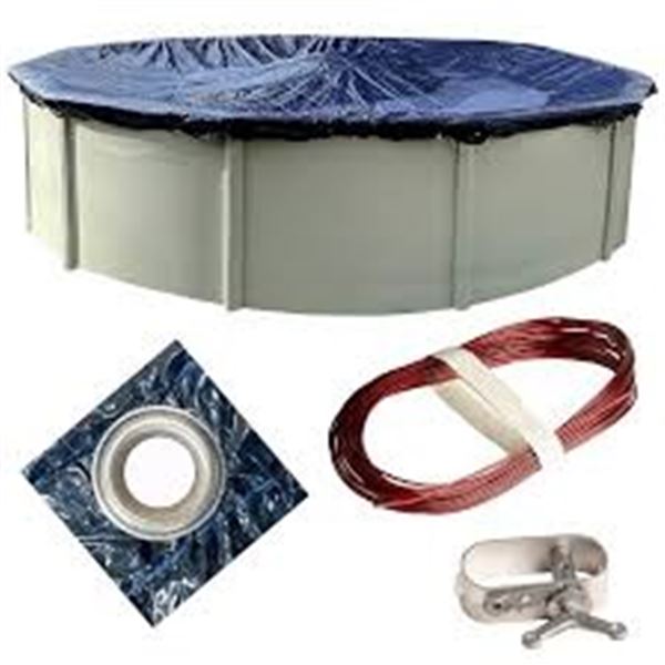 BRAND NEW WINTER BLOCK 24FT ROUND POOL COVER