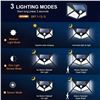 Image 4 : 100 LED WATERPROOF WALL SENSOR LAMP SOLAR CHARGING