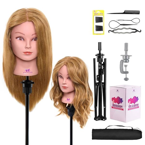 NEW REPACKED NEVERLAND TRAINING HEAD MANNEQUIN HEA
