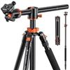 Image 1 : NEW CAMERA TRIPOD K&F CONCEPT 238CM OVERHEAD